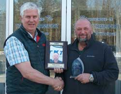 Employee-of-year-Andy-Leroux Triple K Transport - Employee of Year