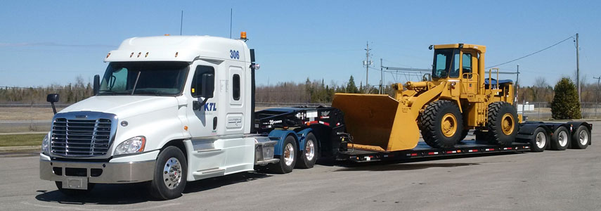 Lowboy-picture Triple K Transport - Low Boy